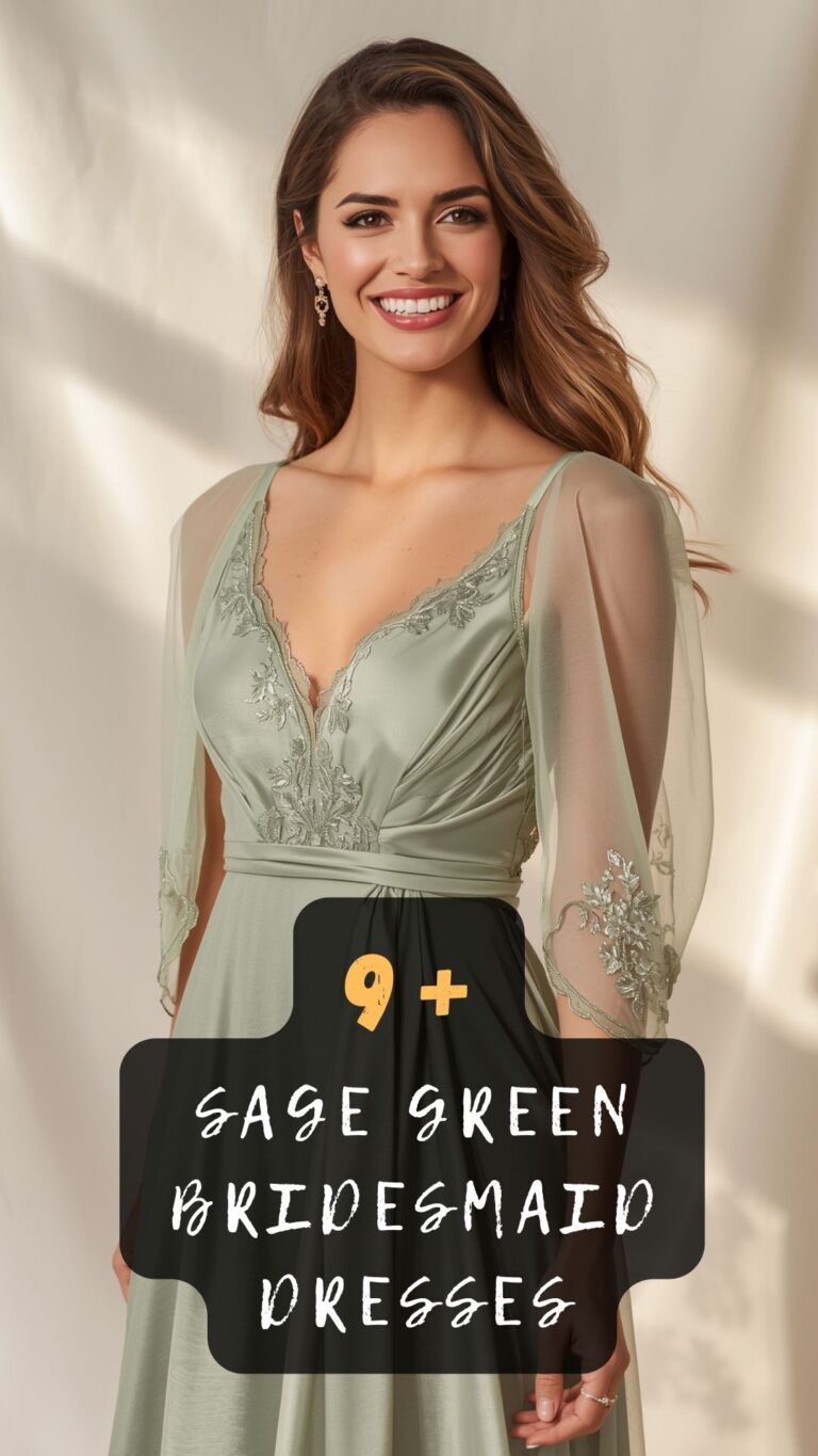 Stylish Sage Green Bridesmaid Dress Ideas