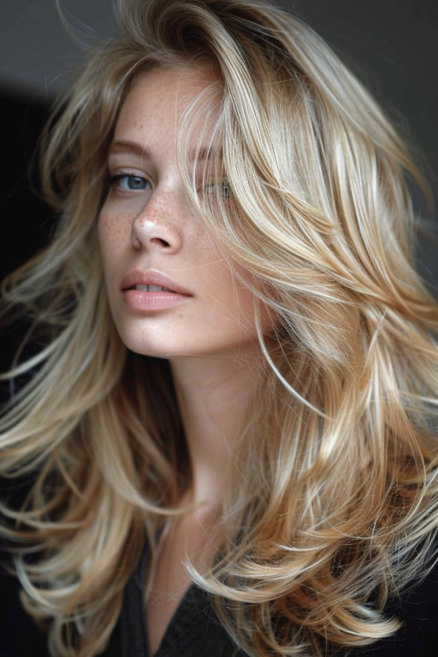 shoulder-length-balayage