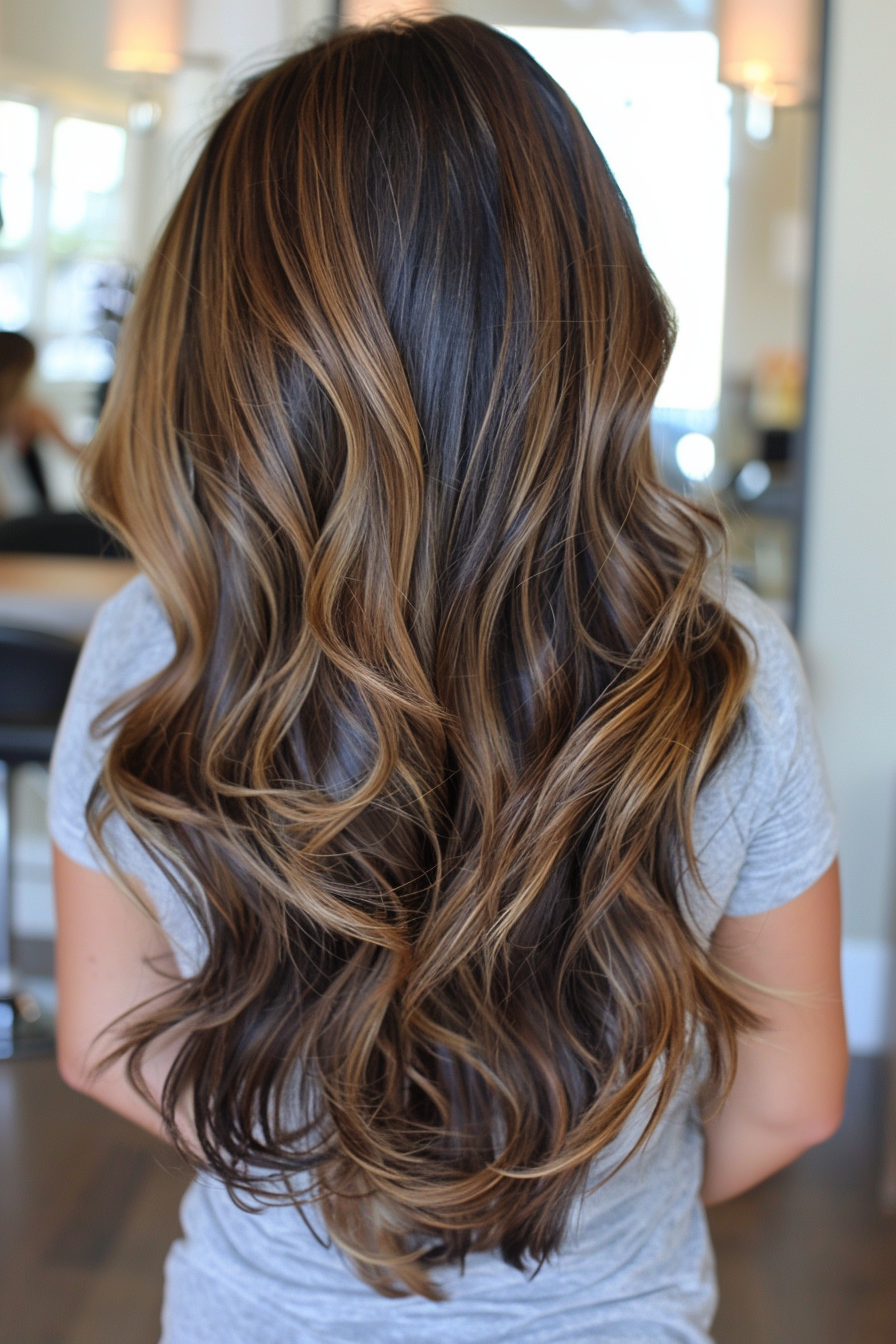 shoulder-length-balayage
