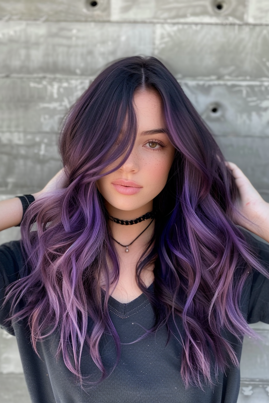 shoulder-length-balayage