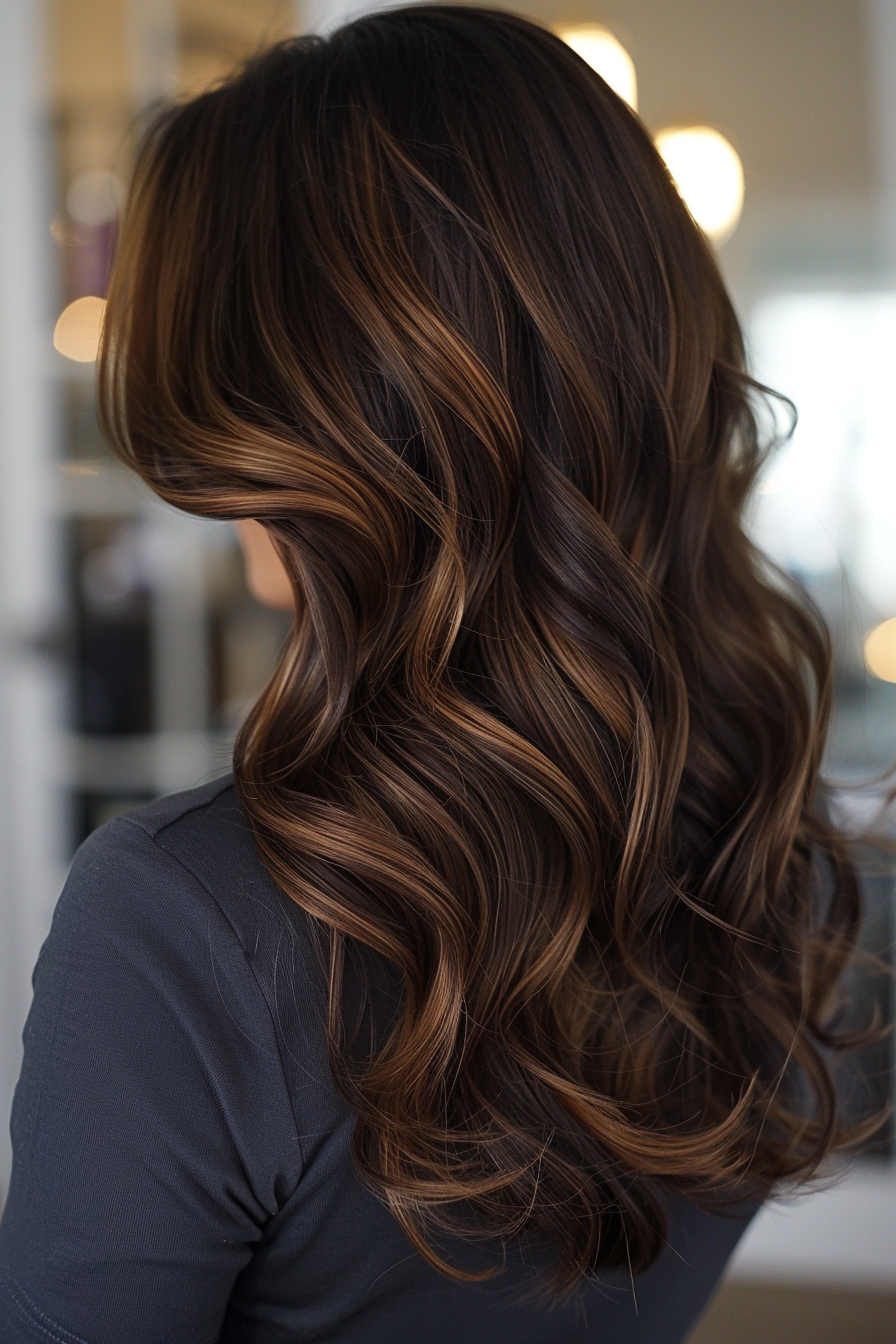 shoulder-length-balayage