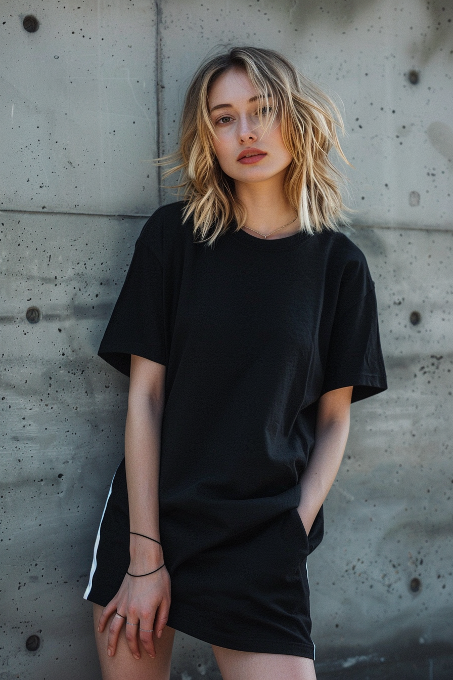 oversized-tshirt-outfits-for-summer