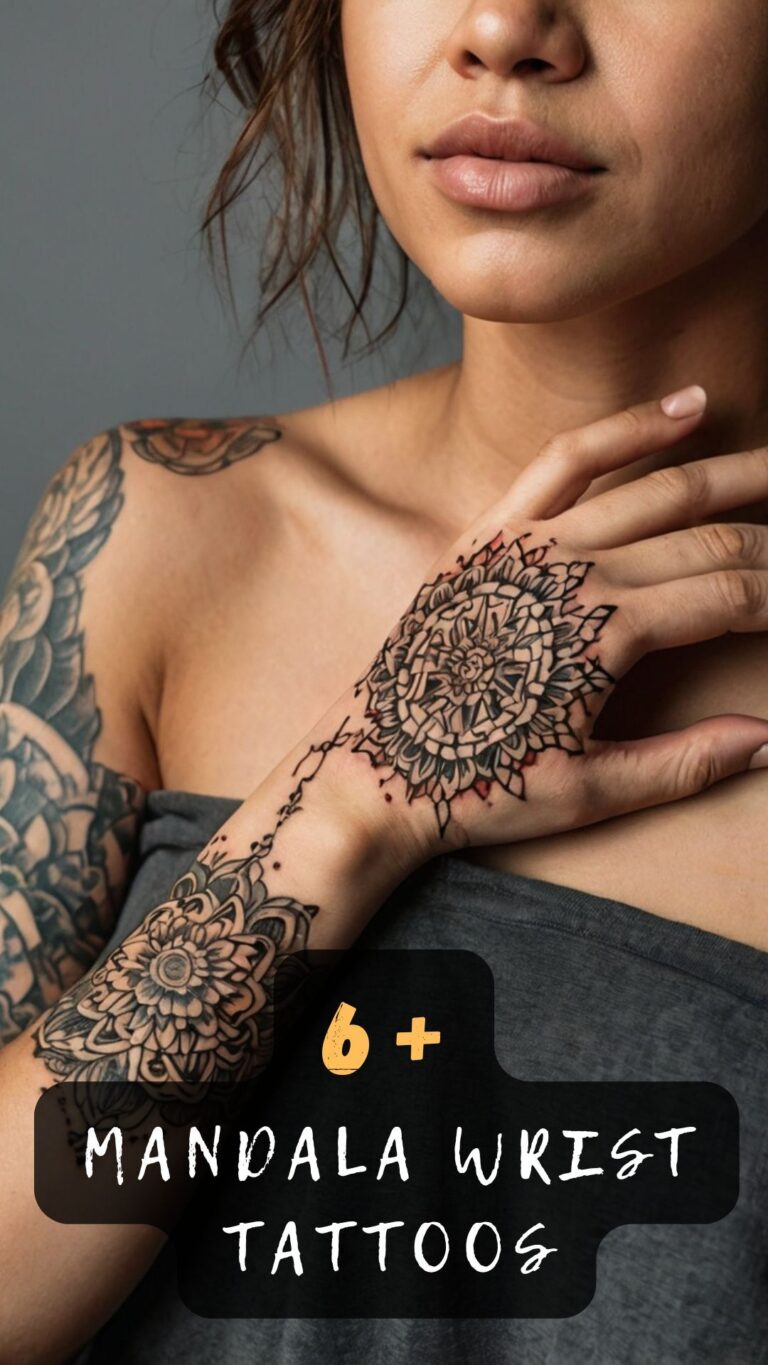 Beautify Your Wrist With Mandala Tattoo Ideas