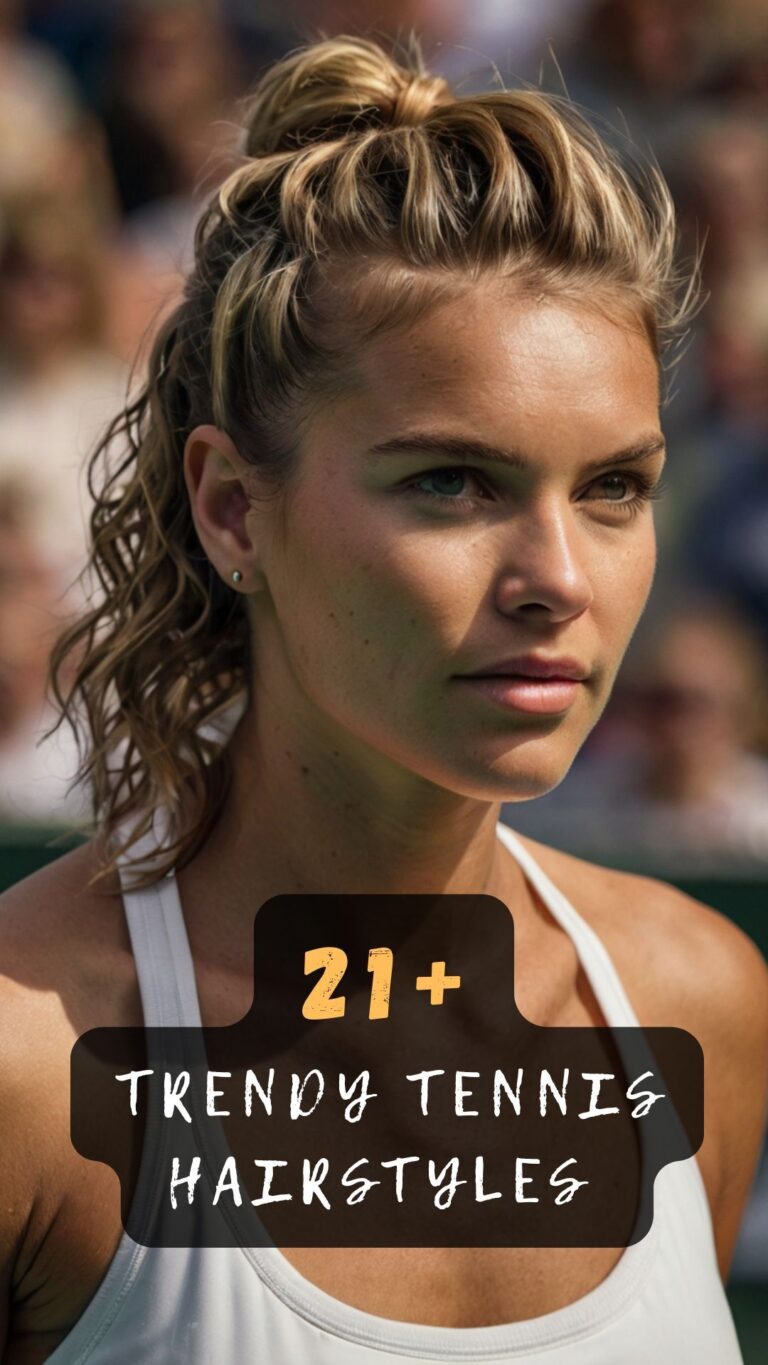13 Fabulous Tennis Hairstyles To Elevate Your Game