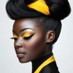 Stylish French Roll Looks For Black Women