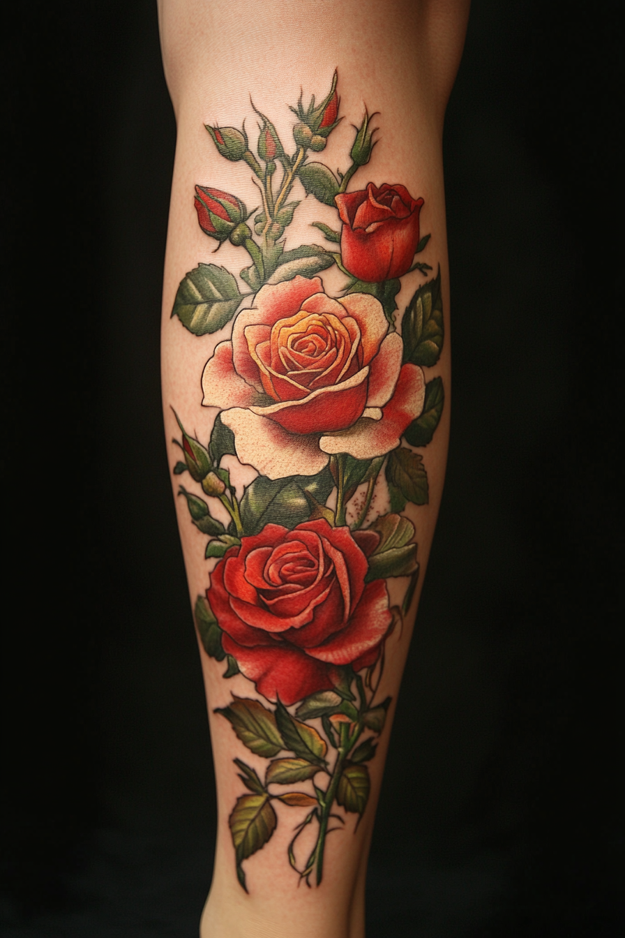 full-leg-tattoos-women