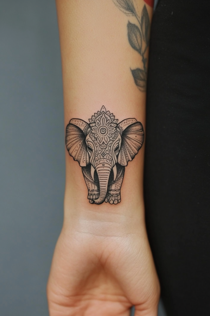 mandala-wrist-tattoo