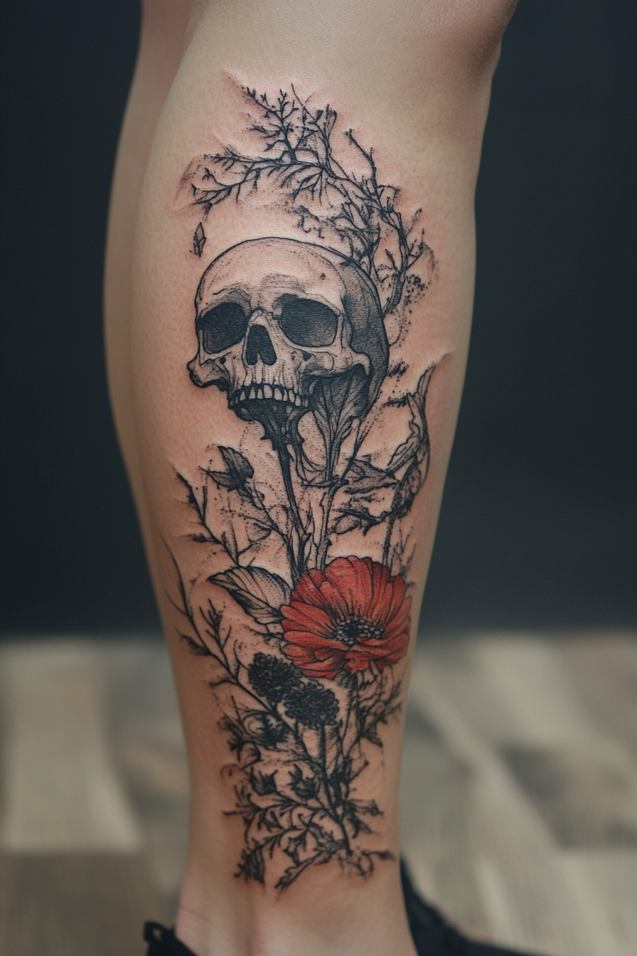 full-leg-tattoos-women