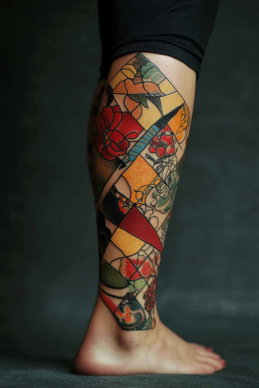 full-leg-tattoos-women