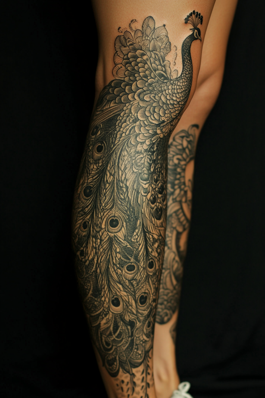 full-leg-tattoos-women