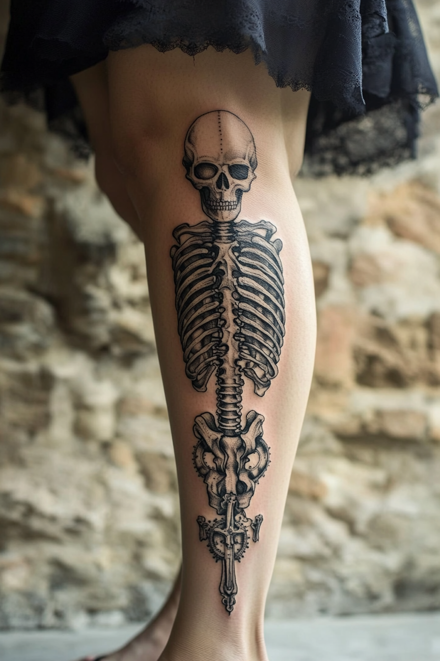 full-leg-tattoos-women