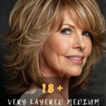 Uncover Very Layered Medium Hairstyles For Women Over 50