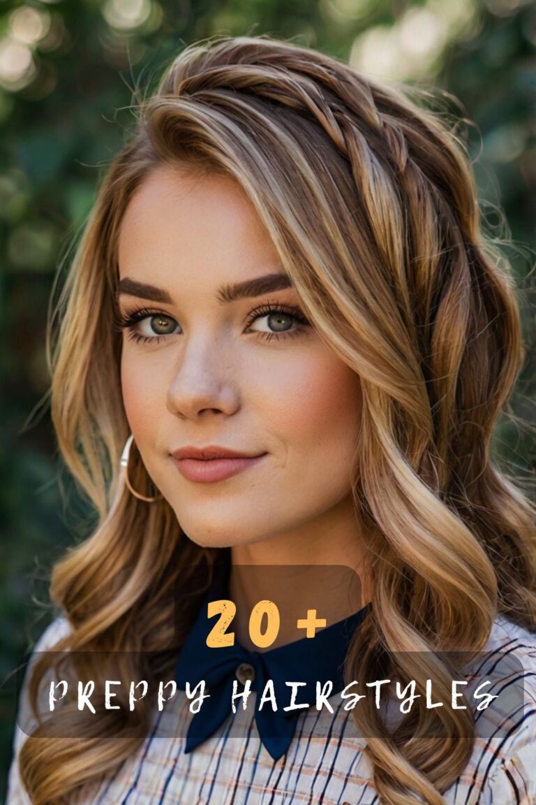 14 Stylish Preppy Hairstyles For Every Woman
