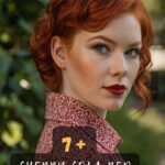 7+ Dazzling Cherry Cola Red Hair Styles