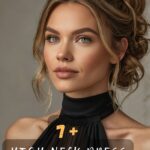 7+ Hairstyles To Match Your High Neck Dress!
