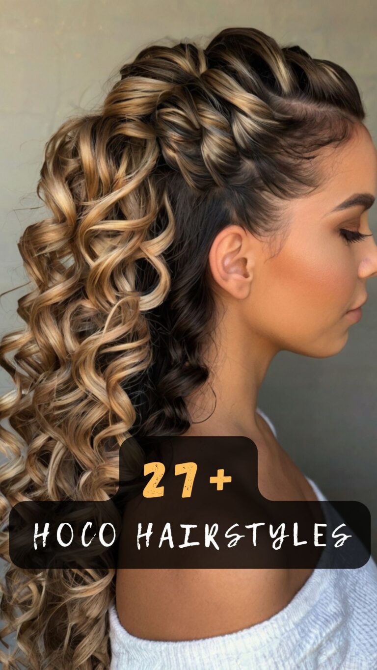 11+ Trendy Hairstyles to Rock Your Homecoming
