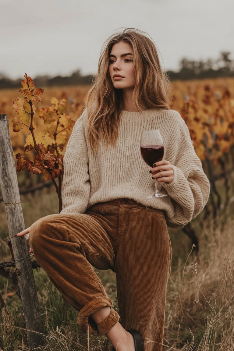 13 Chic Outfits for Fall Winery Visits