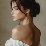 14 Hairstyles to Wear with an Off-the-Shoulder Dress