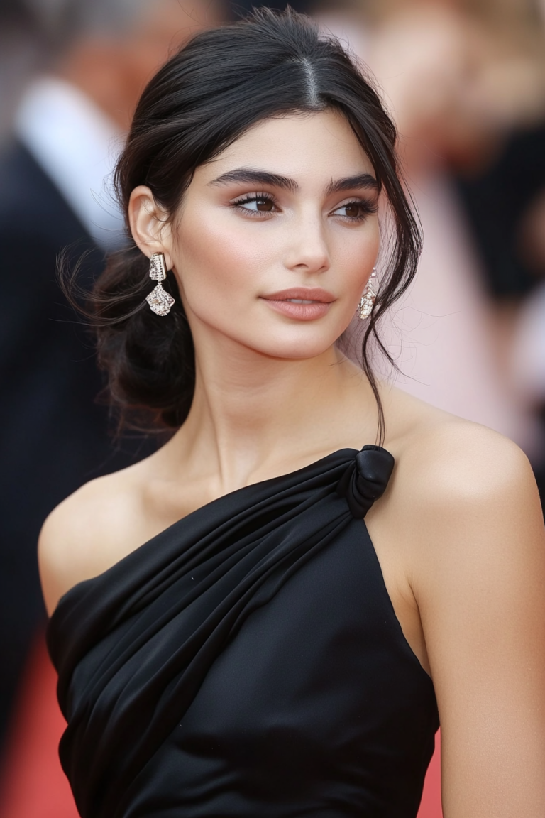 13 Perfect Hairstyles To Complement Your One-Shoulder Dress