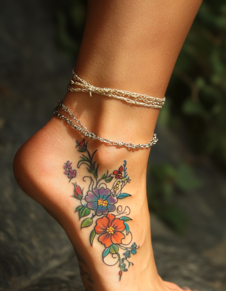 13+ Beautiful Feet Tattoos For Women To Inspire You