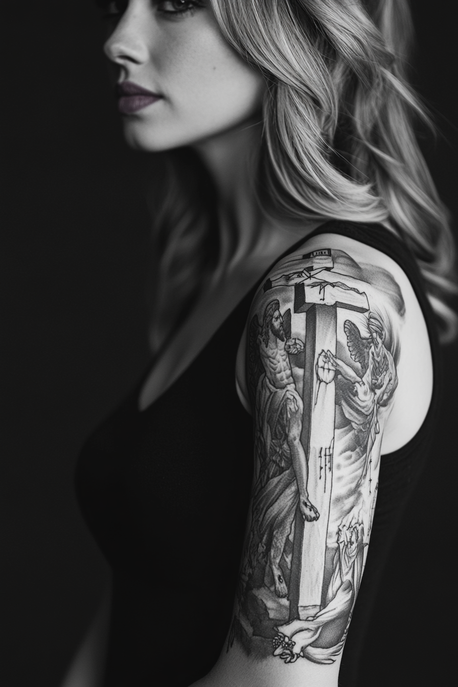 biblical-tattoos-for-women-sleeve