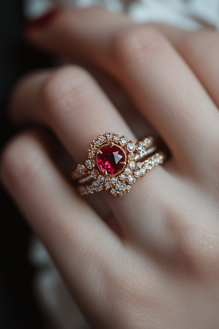 13 Stunning Ring Stacking Ideas For Your Wedding Bands โ Daily Fashion ...