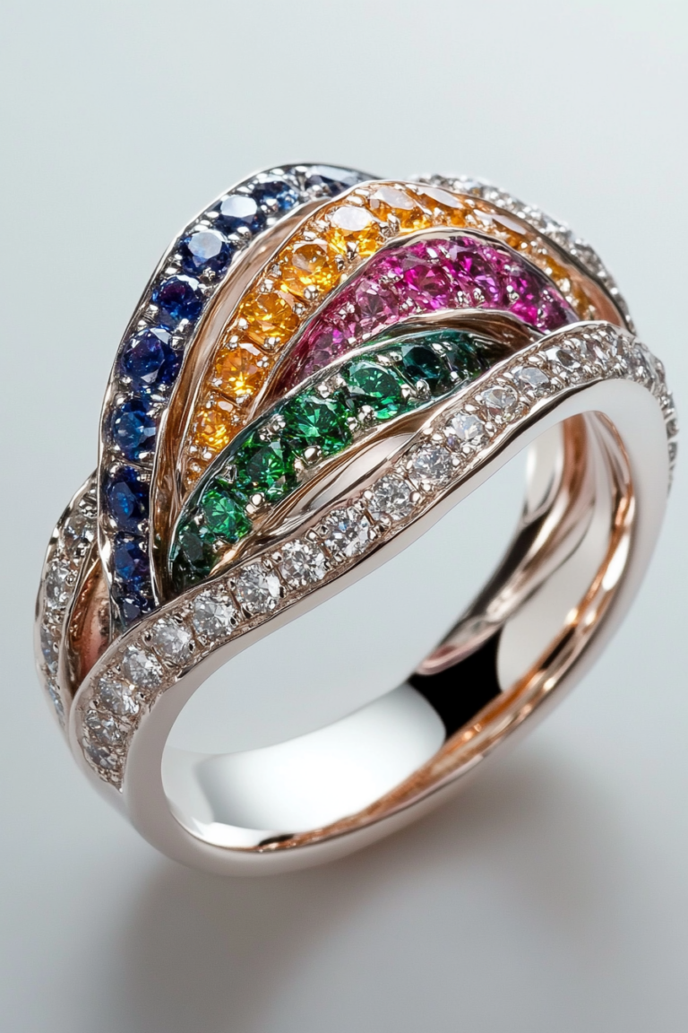 13 Stunning Ring Stacking Ideas For Your Wedding Bands โ Daily Fashion ...