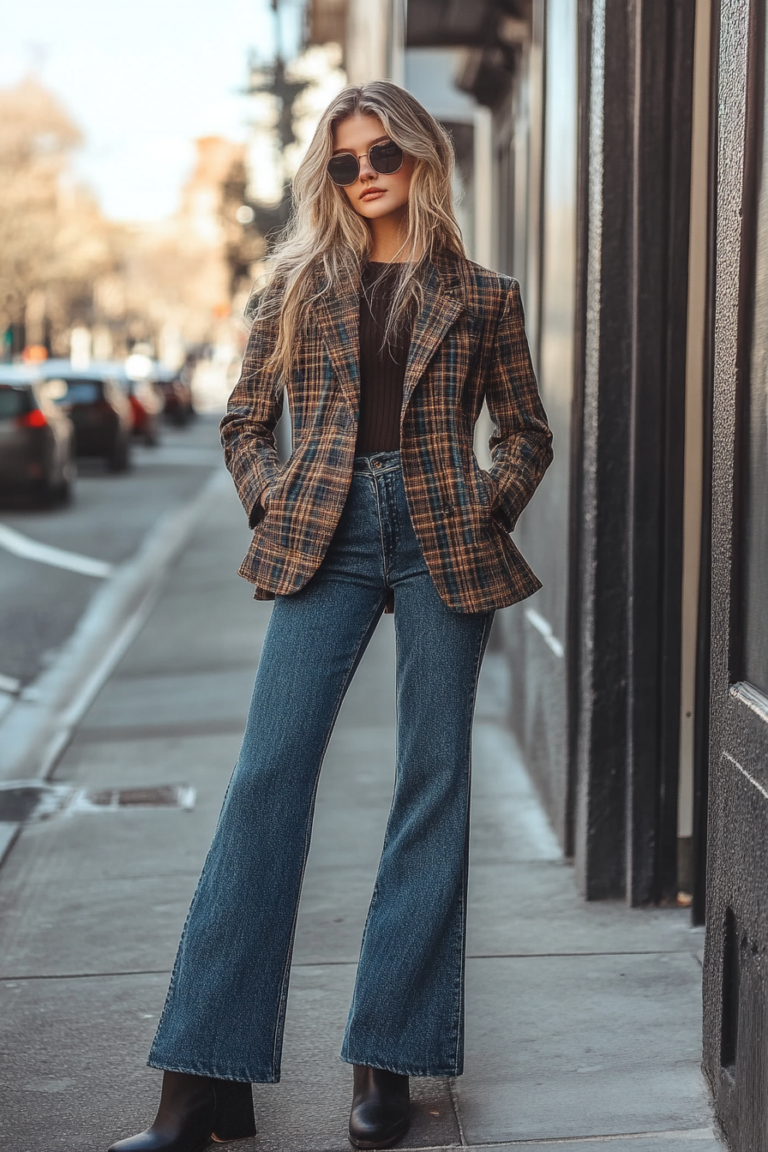 13 Stylish Wide Leg Jeans/Pants Outfit Ideas For Winter Vibes