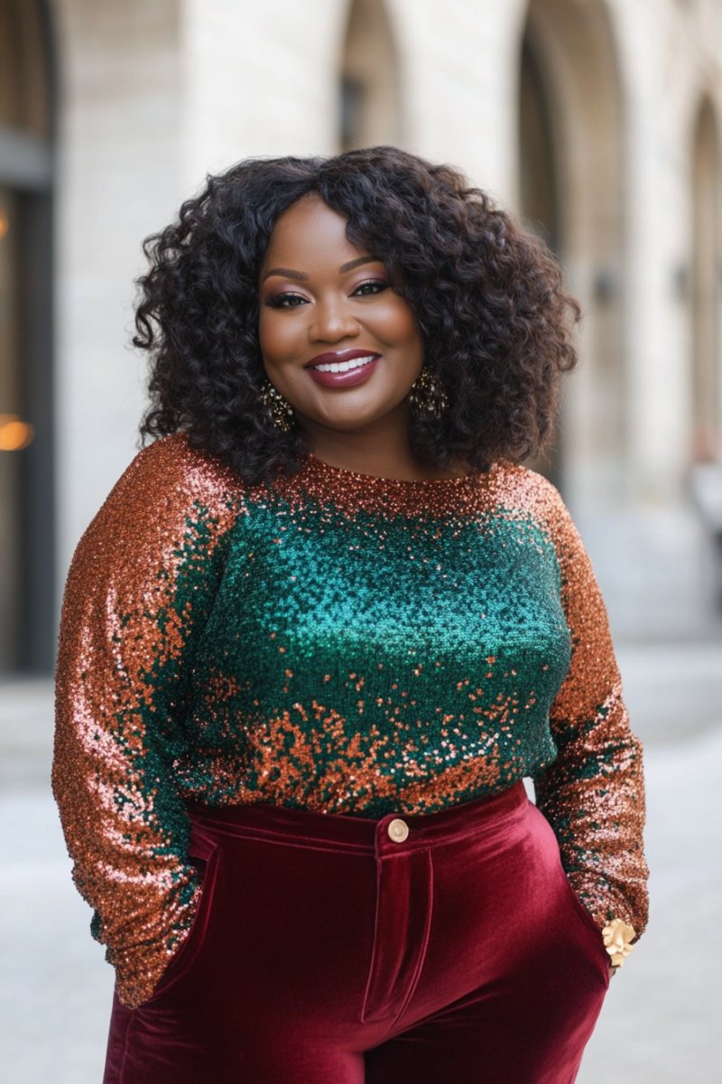 12 Plus Size Christmas Outfit Ideas For A Festive Look — NeedleStyle