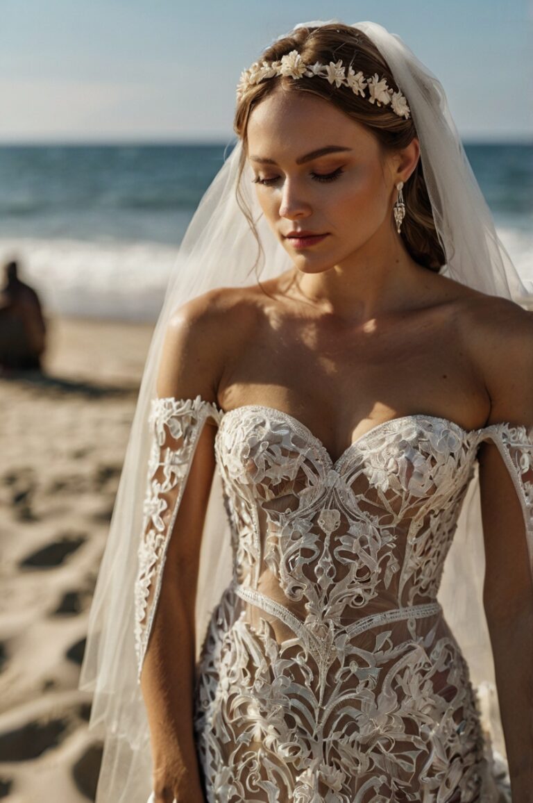 13 Stunning Beach Bride Dress Ideas For Your Dream Wedding