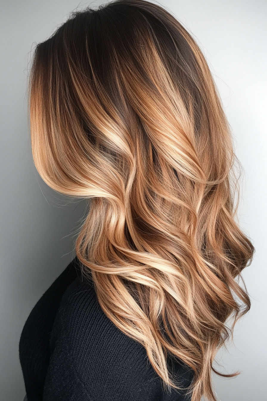dark-caramel-balayage
