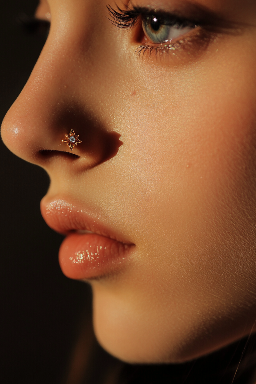 nose piercing