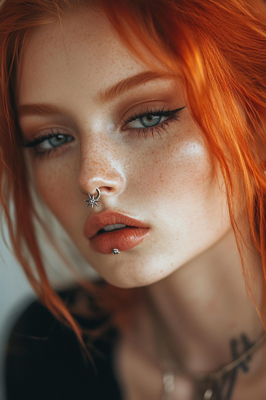 nose piercing
