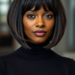 13 Bob with Bangs Hairstyles for Black Women: Modern and Stylish Options