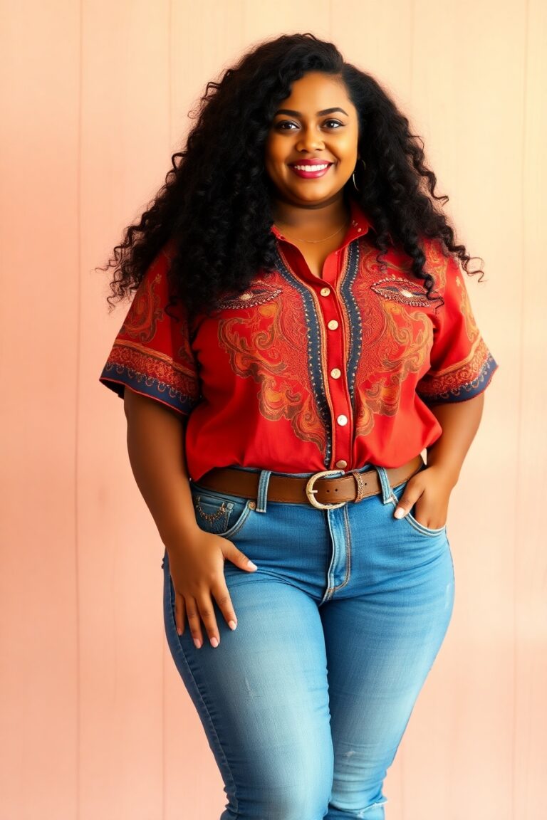 Rock Your Curves: Plus-Size Country Concert Outfits That’ll Make You Shine Brighter Than The Stage Lights