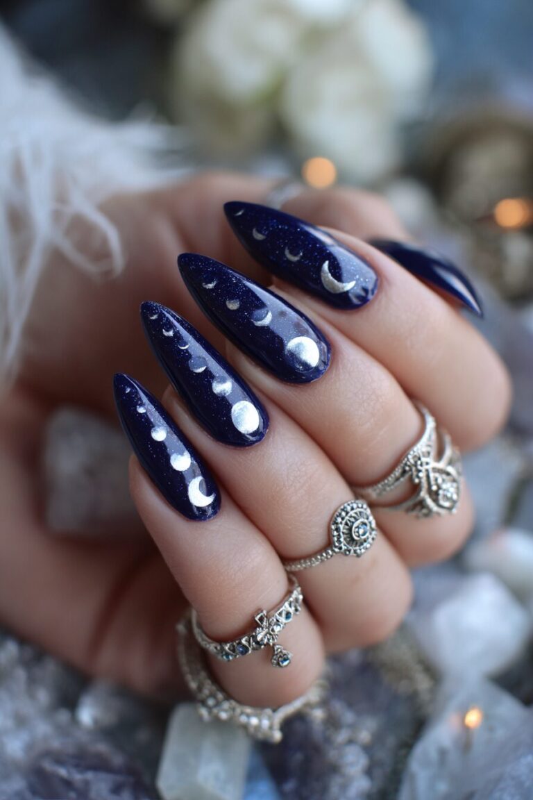 Dark Gothic Nails Ideas To Stand Out