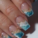 Beautiful Lake Nails For A Serene Look