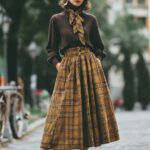 Essential Outfits Featuring Brown Plaid Skirts