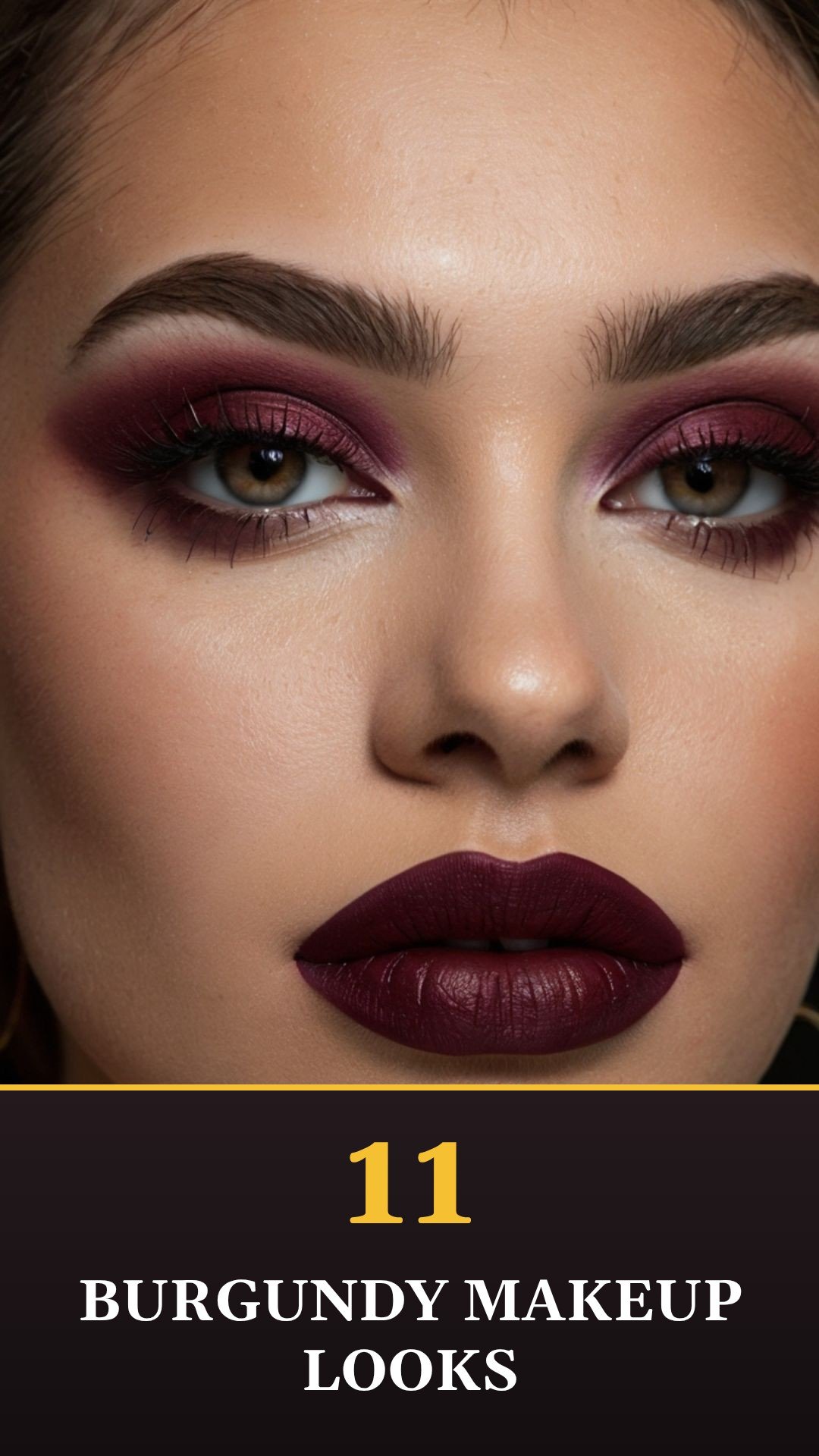 Makeup Lovers Can’t Stop Talking About These Burgundy Makeup Ideas That Pop!
