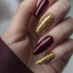 Goth Christmas Nails That Give You Edgy Holiday Vibes