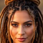Everyday Nonchalant Dreadhead Styles That Always Look Right (Women)