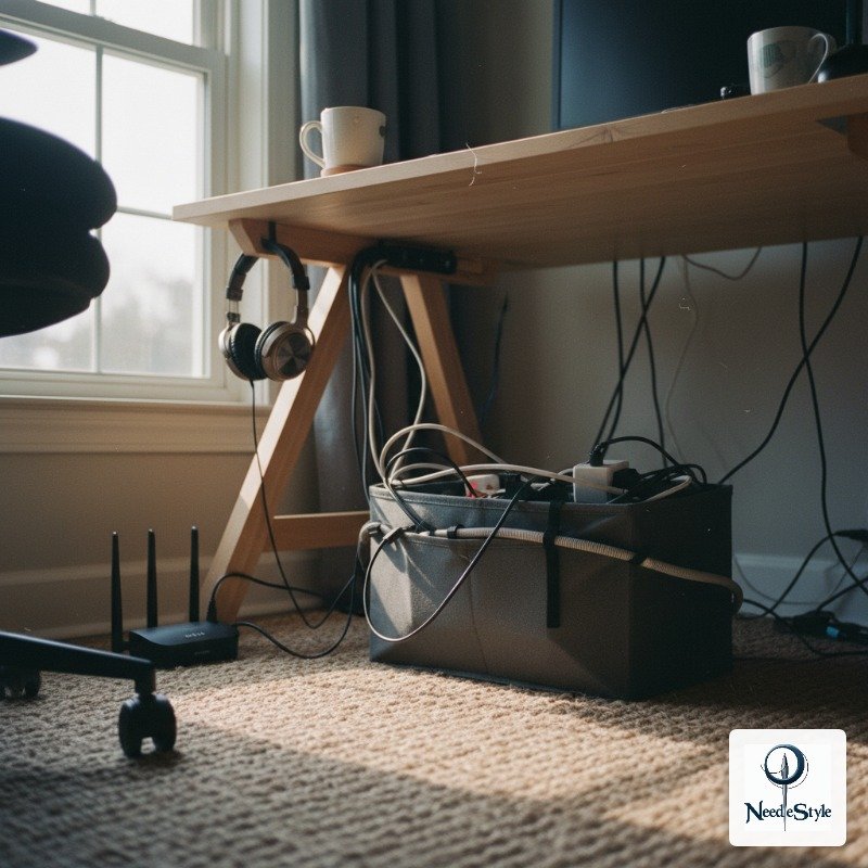 Organize Your Cords and Watch Your Whole Space Look Better Instantly