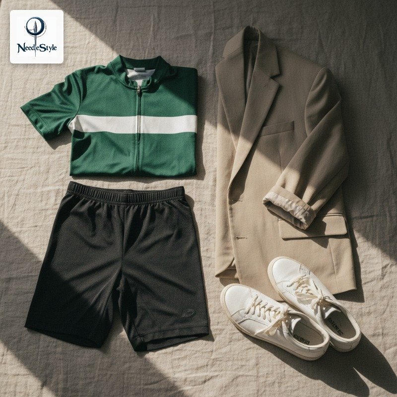 Pair With Bike Shorts and an Oversized Blazer