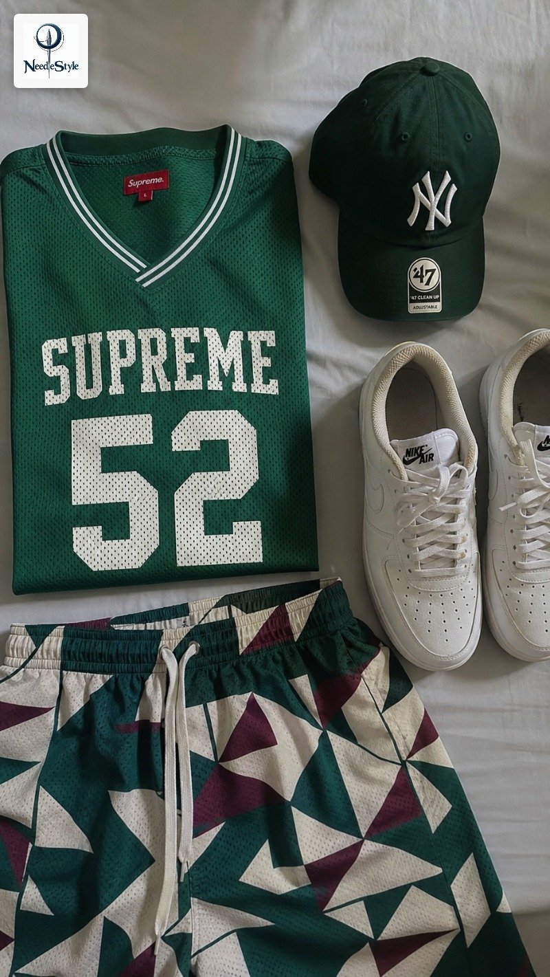 Pair With Printed Shorts for Extra Fun Game Day Energy