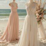 Beach Wedding Dresses Built for Sand and Sea Breeze