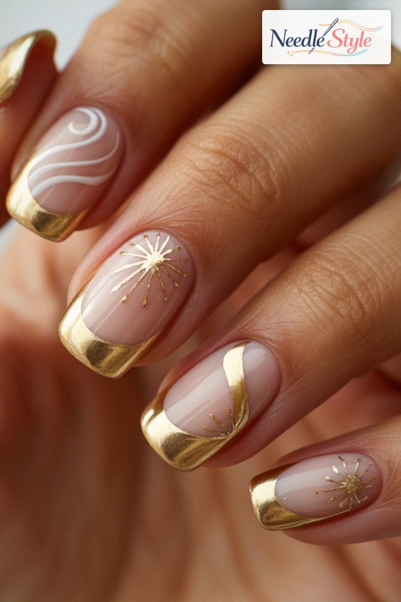 Chrome Powder, Metallic Gel, and Gold Foil Are Not Interchangeable — Pick One
