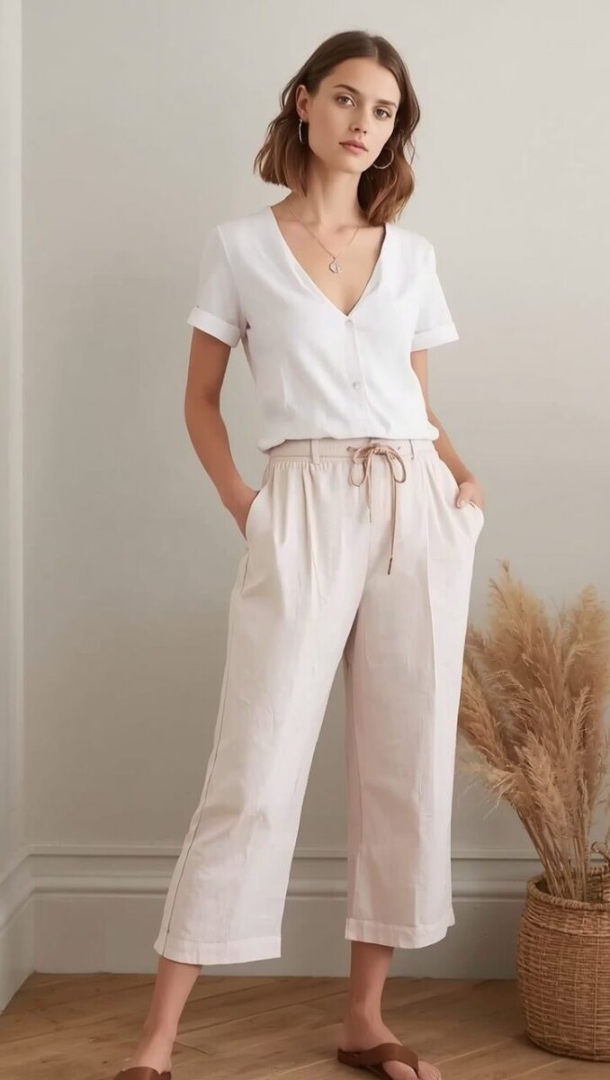 Linen outfits