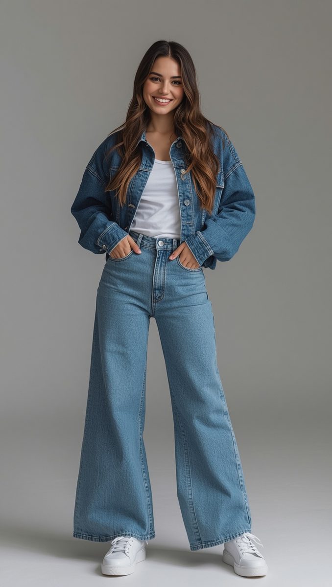 Head-to-Toe Denim, the Fun